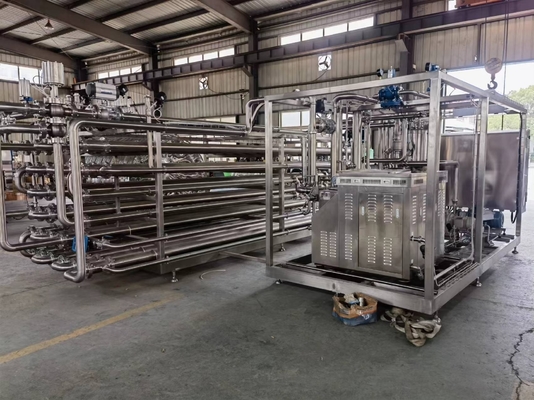 380V/440V Voltagem UHT Esterilizador Tubular para Linha de Processamento de Leite