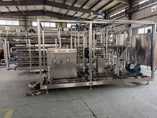 380V/440V Voltagem UHT Esterilizador Tubular para Linha de Processamento de Leite