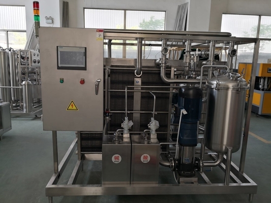 220V/380V/415V/440V/480V 500 litros por hora Esterilizador de pratos de leite para bebidas alimentares