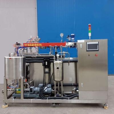 Mini Laboratório UHT Esterilizador Plantas de Produção de Leite com 1800*800*1200mm Tamanho