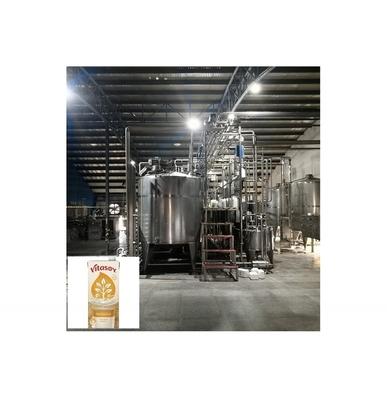 Linha avançada de produção de leite de soja de 2000 kg para processamento de leite VITA