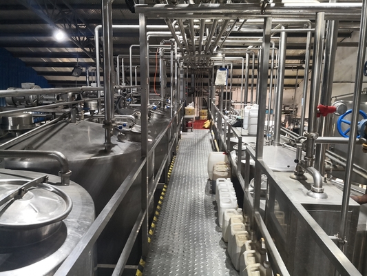 Linha avançada de produção de leite de soja de 2000 kg para processamento de leite VITA