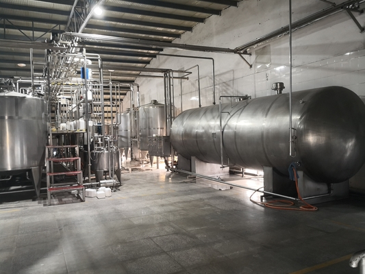 Linha avançada de produção de leite de soja de 2000 kg para processamento de leite VITA