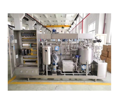 7Máquina de esterilização tubular UHT de 0,5 kW para o processamento de leite de cavalo e de bebidas de chá