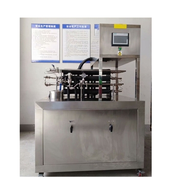SUS304/SUS316 Esterilizador e máquina de enchimento de leite fresco para produção em grande escala
