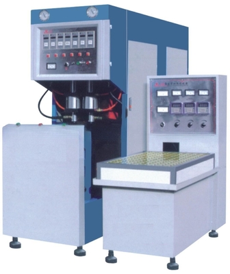 Máquina de fabricação de garrafas de água mineral de plástico de 2 cavidades semiautomática de alta capacidade com mofo