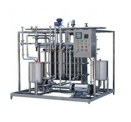 1000L/H Esterilizador de processamento de explorações agrícolas Pasteurizador de leite para máquina de pasteurização de leite