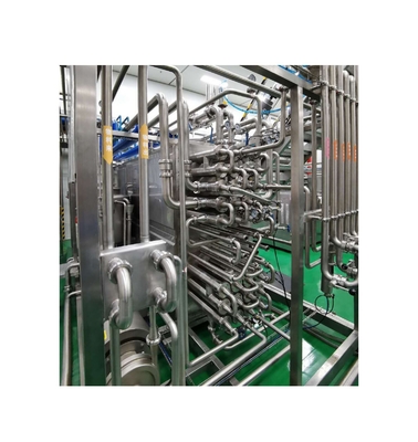 Máquina de embalagem de leite de coco 2000 kg Linha de produção de leite para processamento de leite de soja tipo 3