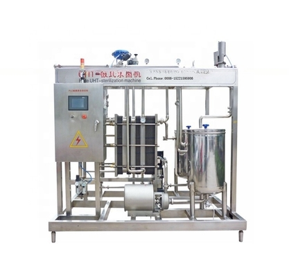 Pasteurizador para sumo de leite a uma pressão de vapor de 0,5-0,6 MPa