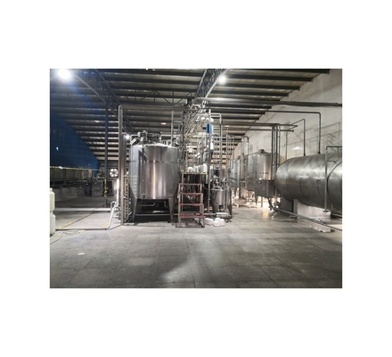 2000 KG Produto final Linha avançada de processamento de leite de soja para produção de leite de leite