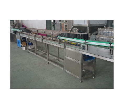 Esterilizador invertido de garrafas de plástico PET com potência de 7,5 kW e velocidade de correia de 4-20 m/min