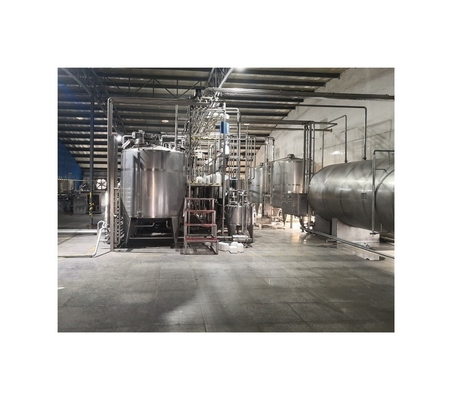 Linha de processamento variável de leite de soja com flexibilidade 2000 kg Produção de leite de noz