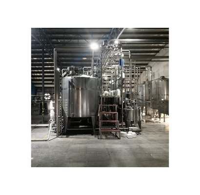 Linha de processamento variável de leite de soja com flexibilidade 2000 kg Produção de leite de noz