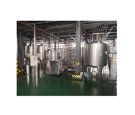 Linha de processamento de leite de aveia pasteurizada de tensão ultra alta e contínua