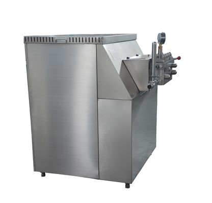 Efeito emulsionante 1500L/H Homogeneizador de sorvete duro de alta pressão para produção de iogurte