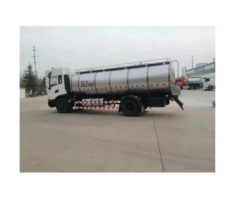 Caminhão-tanque de leite refrigerado de 5000L para eficiência de processamento e armazenamento