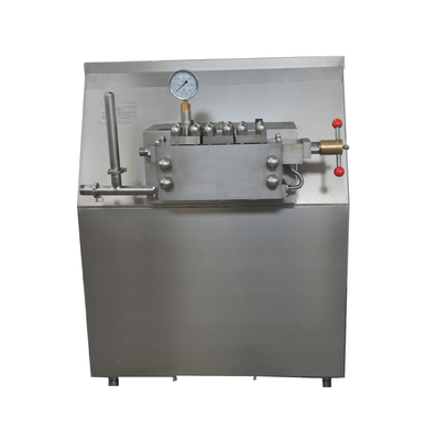 Efeito emulsionante 1500L/H Homogeneizador de sorvete duro de alta pressão para produção de iogurte