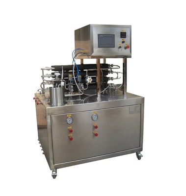 Esterilizador de laboratório de pasta de tomate de 50 kg/h com material SUS304/SUS316 e completa automação