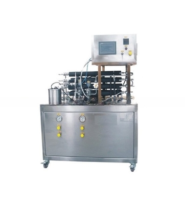Esterilizador de laboratório de pasta de tomate de 50 kg/h com material SUS304/SUS316 e completa automação