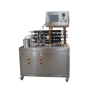 Esterilizador de laboratório de pasta de tomate de 50 kg/h com material SUS304/SUS316 e completa automação