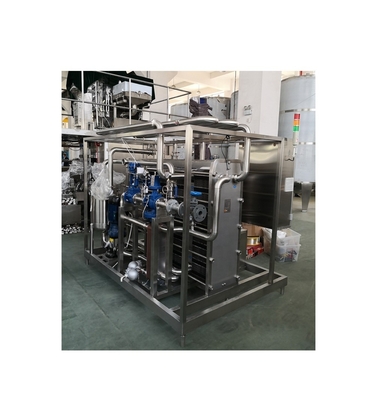 15-30 segundos Temporada de esterilização placa de leite pasteurizante HTST esterilizador de leite para leite