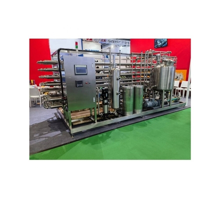 7Máquina de esterilização de tubos UHT de 0,5 kW para processamento de polpa de manga concentrada