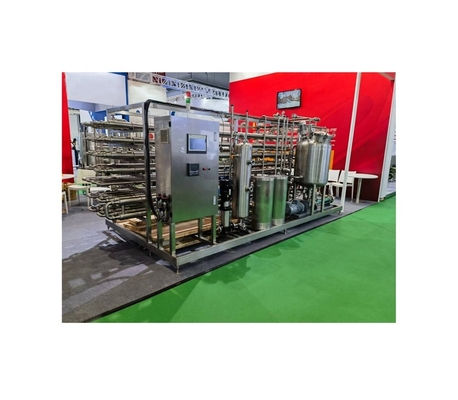380V/440V Voltagem Tomate Sauce Ketchup tubo em máquina de pasteurização de tubo