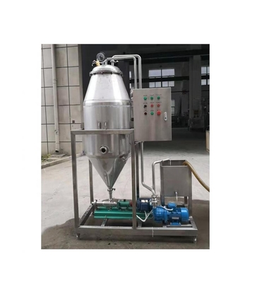 Máquina de desgaste a vácuo de leite de nozes de 2000L/H totalmente automática para produção em grande volume