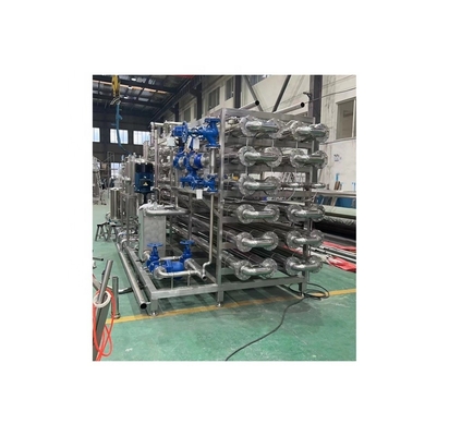 Esterilizador UHT para processamento de polpa de mango concentrado