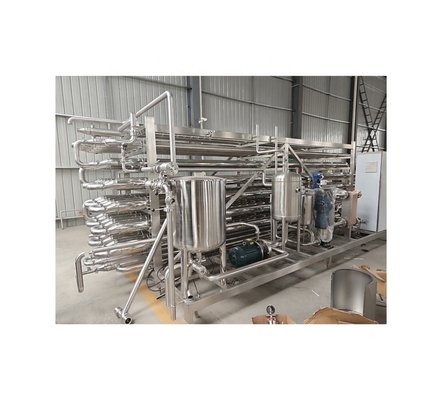 Esterilizador UHT para processamento de polpa de mango concentrado
