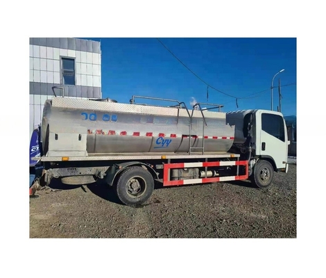 Caminhão-tanque de transporte de leite de 5000 litros para armazenagem e transformação de leite