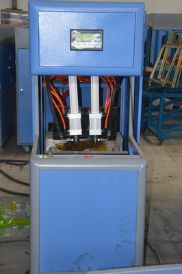 Máquina de sopro de garrafas de água mineral semiautomática de duas cavidades