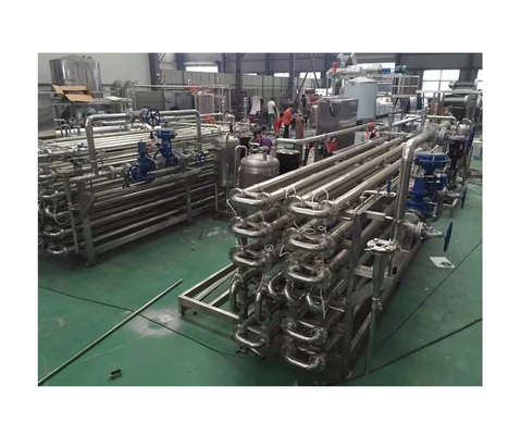 Equipamento de esterilização com xarope para processamento de leite Tipo 220V/380V/415V/440V Voltagem