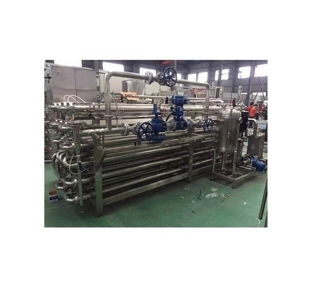 Equipamento de esterilização com xarope para processamento de leite Tipo 220V/380V/415V/440V Voltagem