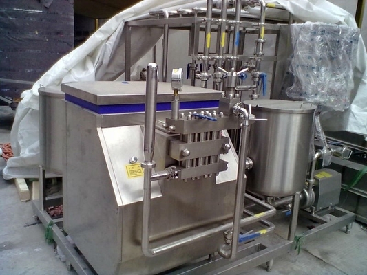 Máquina de homogeneização de puré de frutas de alta pressão para homogeneização de sumos e leite de 3000L/H