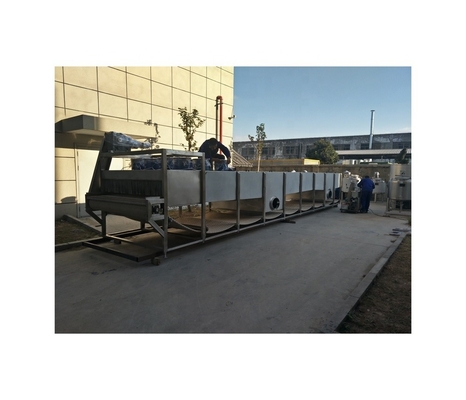 Máquina de pasteurização de túnel de 1150 kg com tempo de esterilização ajustável 4-40min