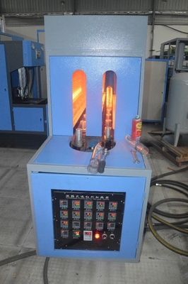 Máquina de sopro de garrafas PET de duas cavidades para produção de garrafas suaves