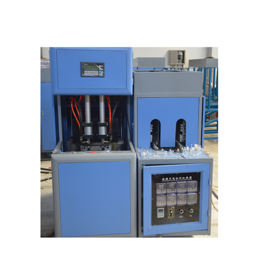 Máquina de sopro de garrafas PET de duas cavidades para produção de garrafas suaves
