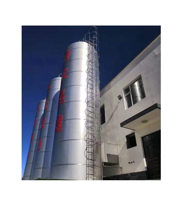 Grande tanque de silos de leite feito de aço inoxidável 304/316L para as necessidades de armazenamento