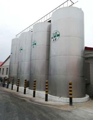 Grande tanque de silos de leite feito de aço inoxidável 304/316L para as necessidades de armazenamento