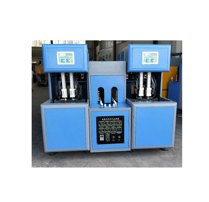 Máquina de sopro de garrafas PET de duas cavidades para produção de garrafas suaves