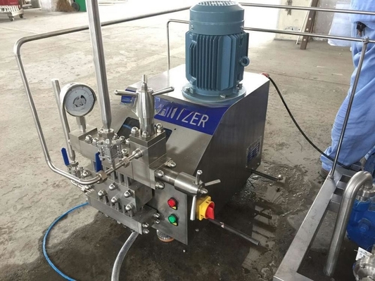 Homogeneizador de laboratório de alta pressão de capacidade personalizada de 100 L/H para processo de homogeneizamento