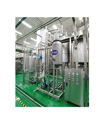 Máquina de processamento de leite e queijo fácil de operar para linha de produção de leite fresco