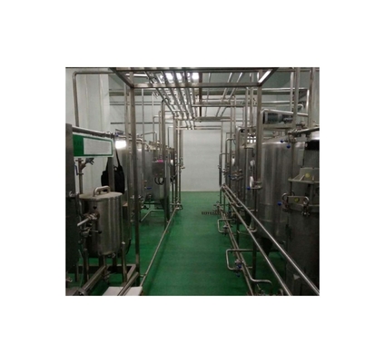 Linha de produção de iogurte de sabor amigável para o utilizador com 40m*20m*8m de tamanho