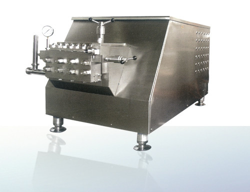 5000L/H Homogeneizador de alta pressão de dois estágios Mel Suco de leite Sorvete
