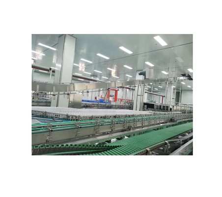 Linha de produção de iogurte de sabor amigável para o utilizador com 40m*20m*8m de tamanho