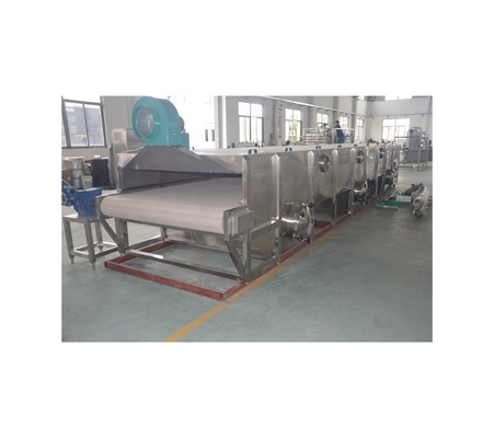 Sistema de controlo automático para o túnel de pasteurização de garrafas de água de vidro com pulverização contínua