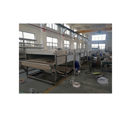 Sistema de controlo automático para o túnel de pasteurização de garrafas de água de vidro com pulverização contínua