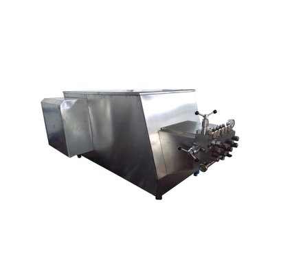 Homogeneizador de leite de alta pressão de 400 bar para soluções industriais de tratamento de leite de 4000L/H