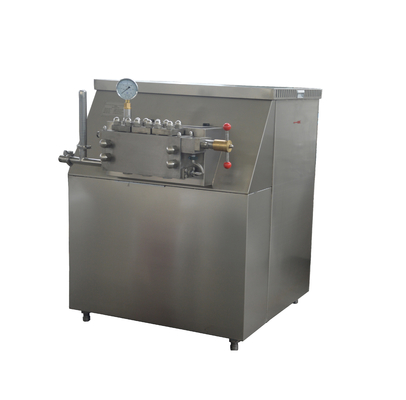 Máquina homogeneizadora de aço inoxidável para processamento de leite e bebidas